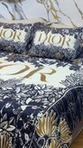 روتختی دونفر کتان پنبه ترک طرح Dior